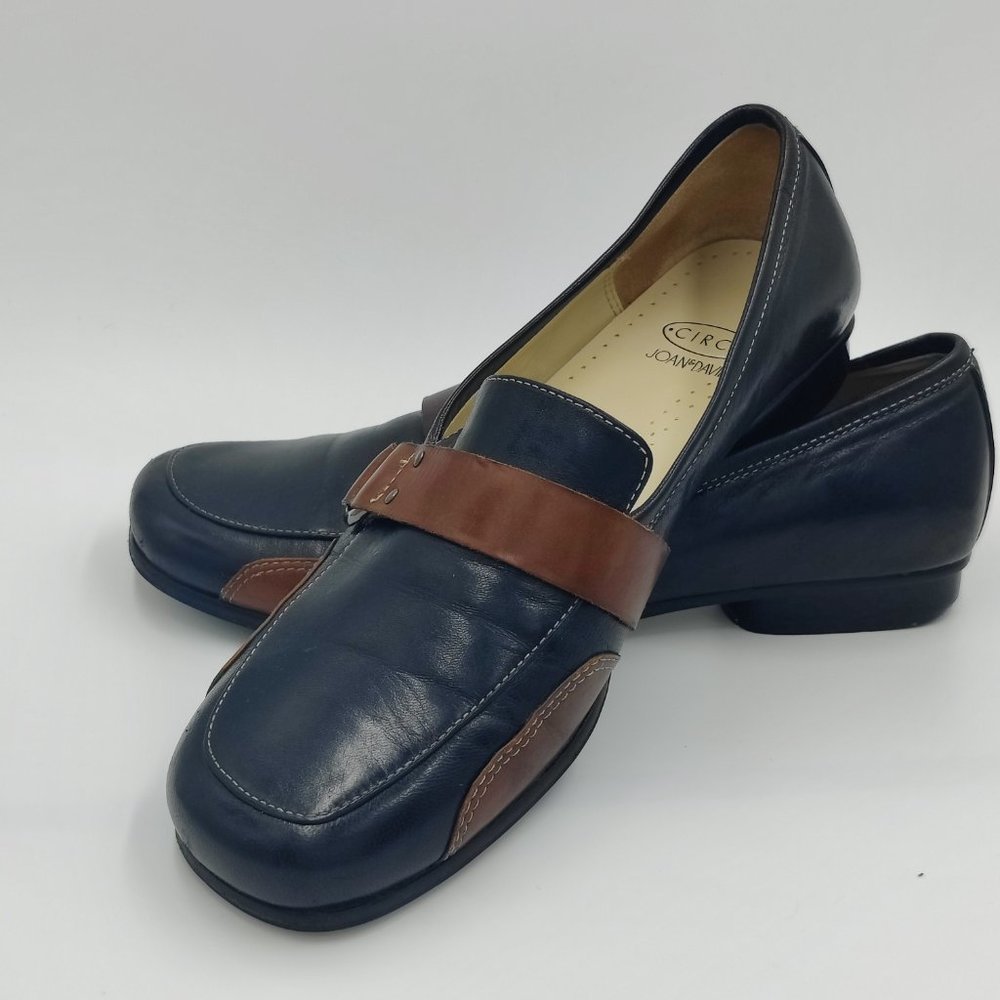 Circa Joan & David Loafers Flats, Black and  Brown Shoes  Women Size 6M